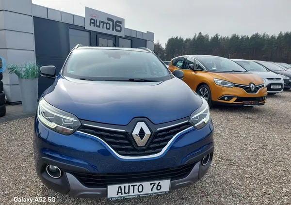 samochody osobowe Renault Kadjar cena 58900 przebieg: 109000, rok produkcji 2017 z Lębork